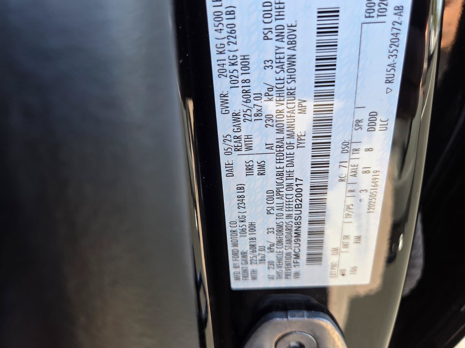 Used 2025 Ford Escape ST-Line AWD/4WD image 29