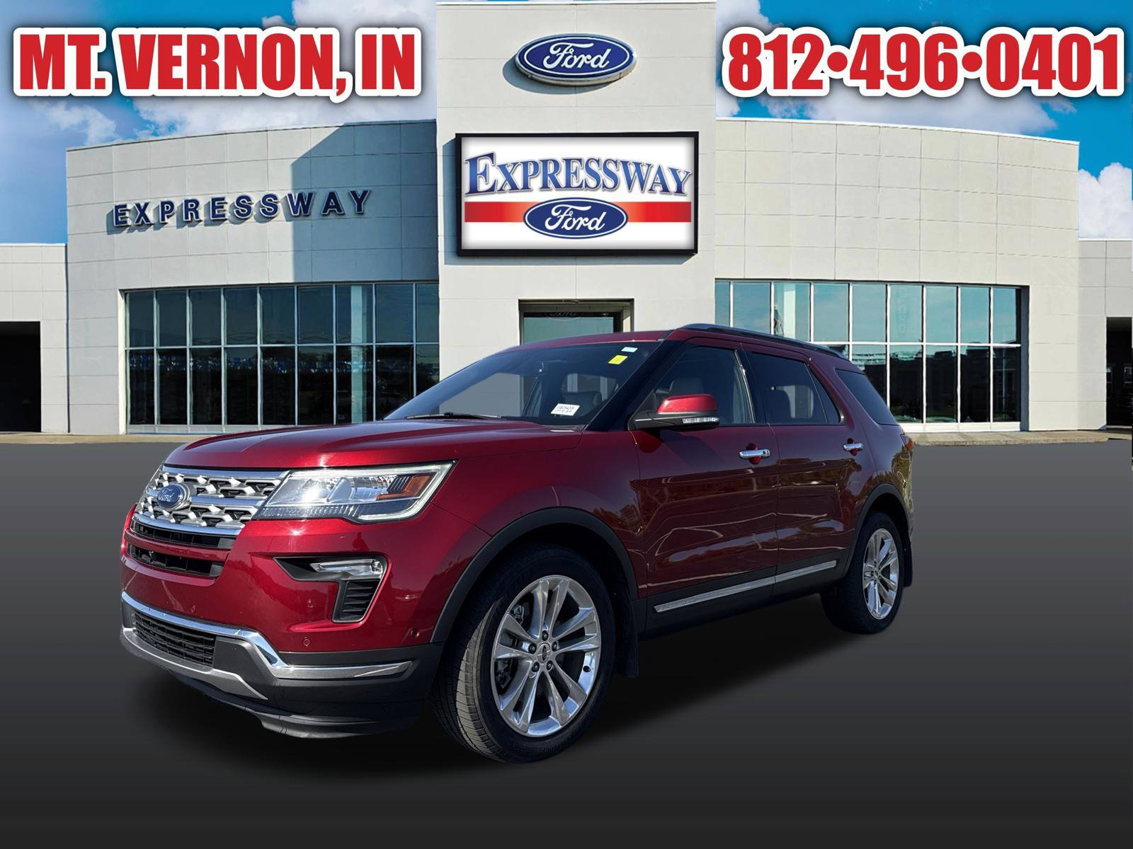 Used 2018 Ford Explorer Limited w/ Equipment Group 301A AWD/4WD image 1