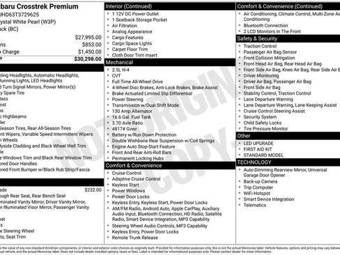 Certified 2026 Subaru Crosstrek 2.5i Premium AWD/4WD image 3