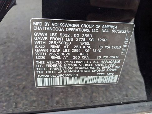 Certified 2023 Volkswagen Atlas SE image 40