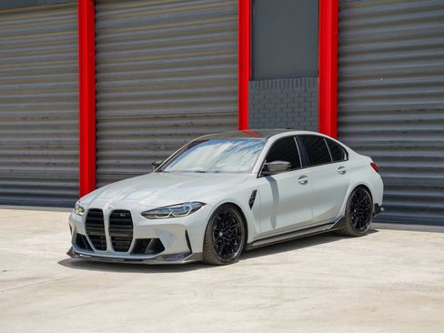 Used 2022 BMW M3 Competition w/ M Carbon Exterior Package RWD image 1