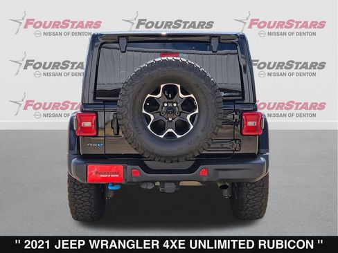 Used 2021 Jeep Wrangler Unlimited Rubicon 4xe w/ Steel Bumper Group AWD/4WD image 5