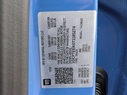 New 2026 Chevrolet Colorado Trail Boss AWD/4WD image 19