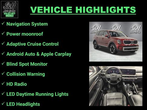 Used 2023 Kia Telluride EX w/ EX Captain's Chair Package AWD/4WD image 3