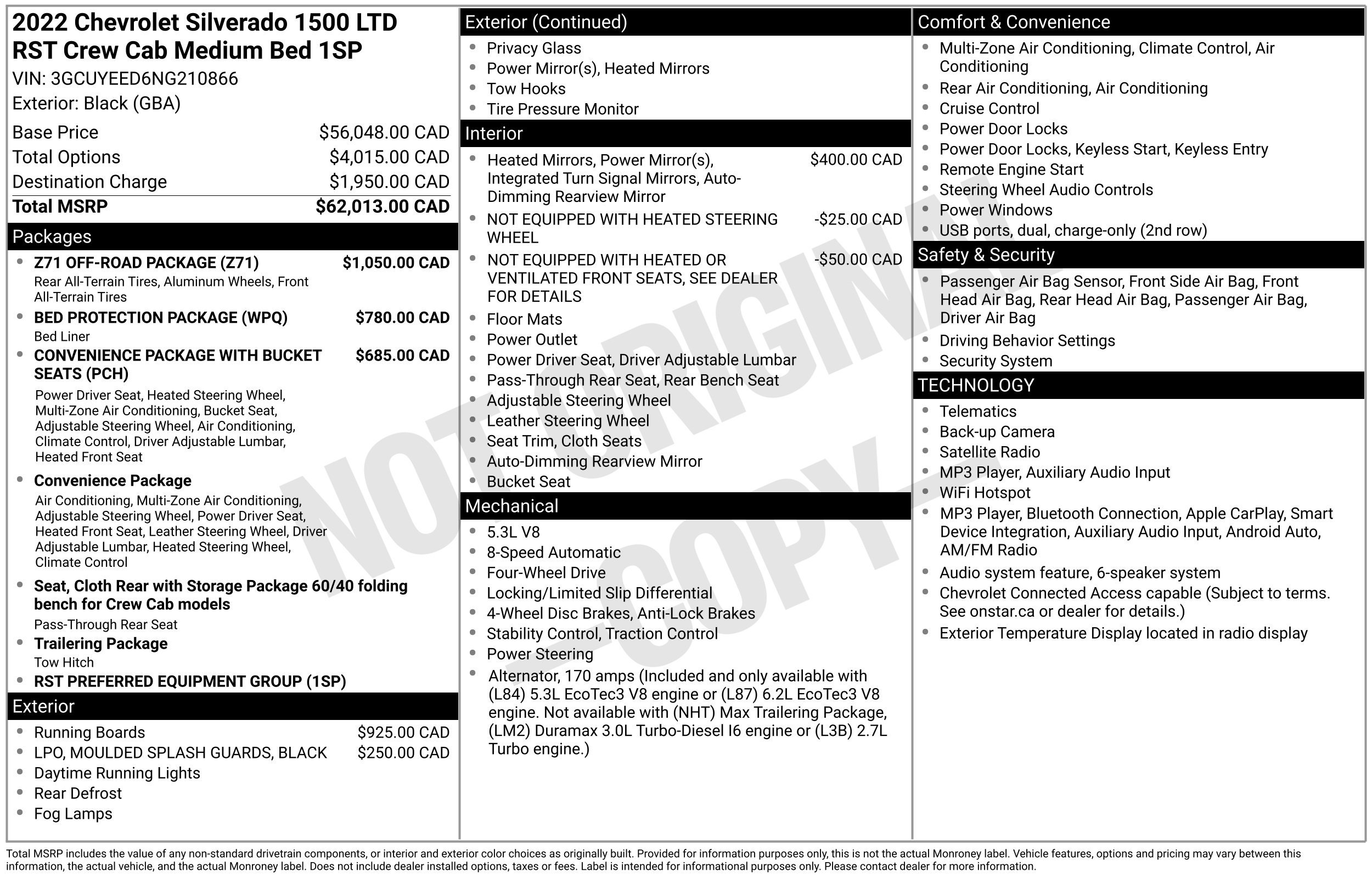 Used 2022 Chevrolet Silverado 1500 RST w/ Z71 Off-Road Package AWD/4WD image 2
