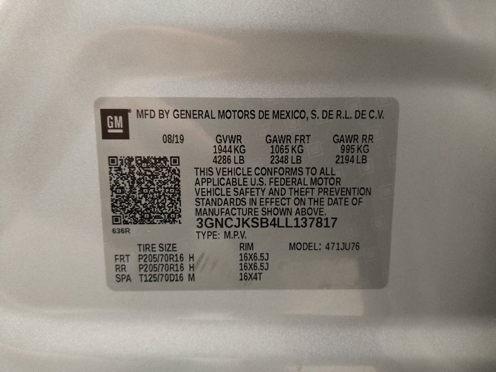 Used 2020 Chevrolet Trax LS FWD image 33