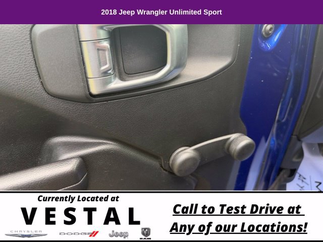 Used 2018 Jeep Wrangler Unlimited Sport AWD/4WD image 12