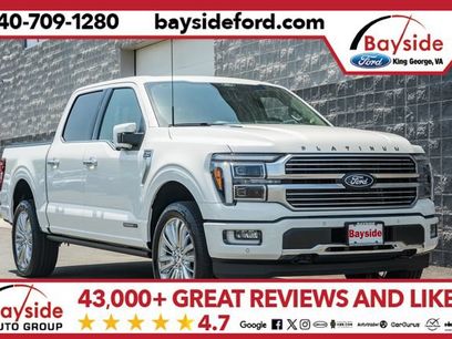 New 2026 Ford F150 Platinum w/ Equipment Group 703A Plus