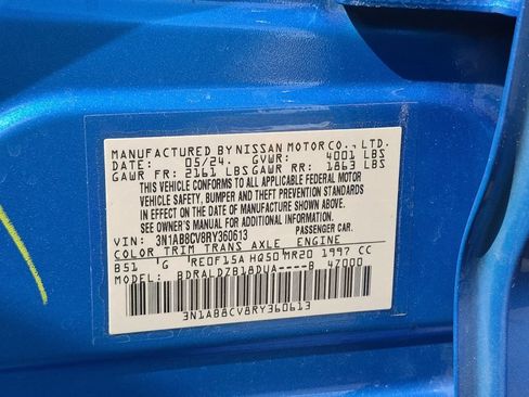 Used 2024 Nissan Sentra SV FWD image 33