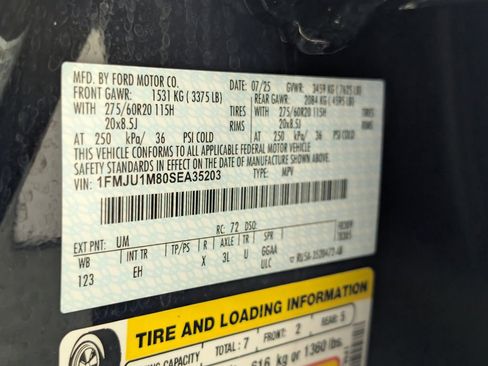 Certified 2025 Ford Expedition Platinum AWD/4WD image 27