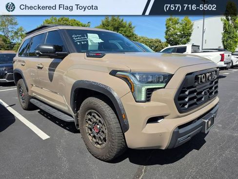 Used 2025 Toyota Sequoia TRD Pro w/ Tow Technology Package AWD/4WD image 3