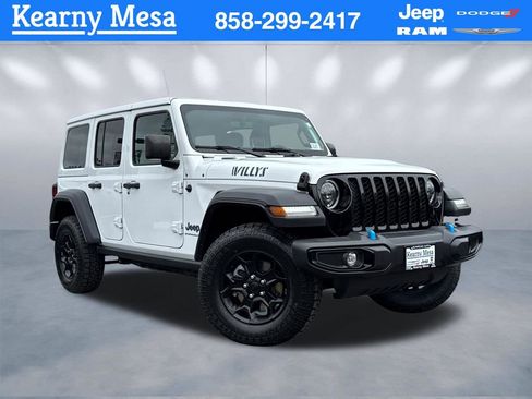 Certified 2023 Jeep Wrangler Unlimited w/ 8.4" Radio Group AWD/4WD image 1
