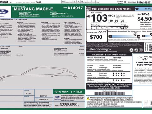 Used 2023 Ford Mustang Mach-E Select RWD image 5