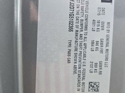 Used 2016 Chevrolet Corvette Stingray Coupe w/ 2LT Preferred Equipment Group image 24