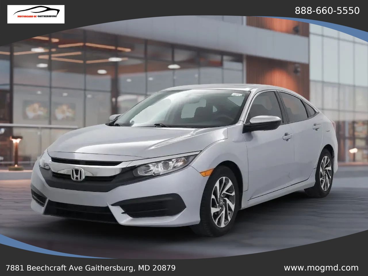 Used 2017 Honda Civic EX image 2