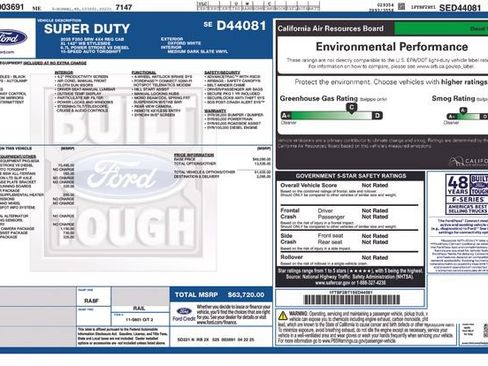Used 2025 Ford F250 XL w/ 360-Degree Camera Package AWD/4WD image 3