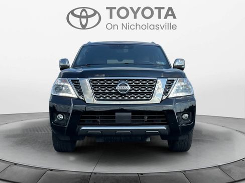 Used 2019 Nissan Armada Platinum w/ Captain's Chairs Package AWD/4WD image 8