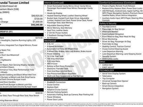 New 2026 Hyundai Tucson Limited AWD/4WD image 35