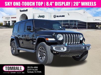Used 2022 Jeep Wrangler Unlimited Sahara 4xe w/ Cold Weather Group
