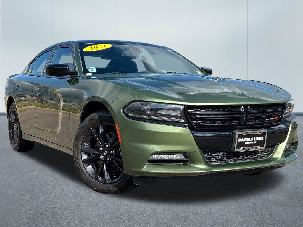 Used 2021 Dodge Charger SXT w/ Blacktop Package AWD/4WD image 32