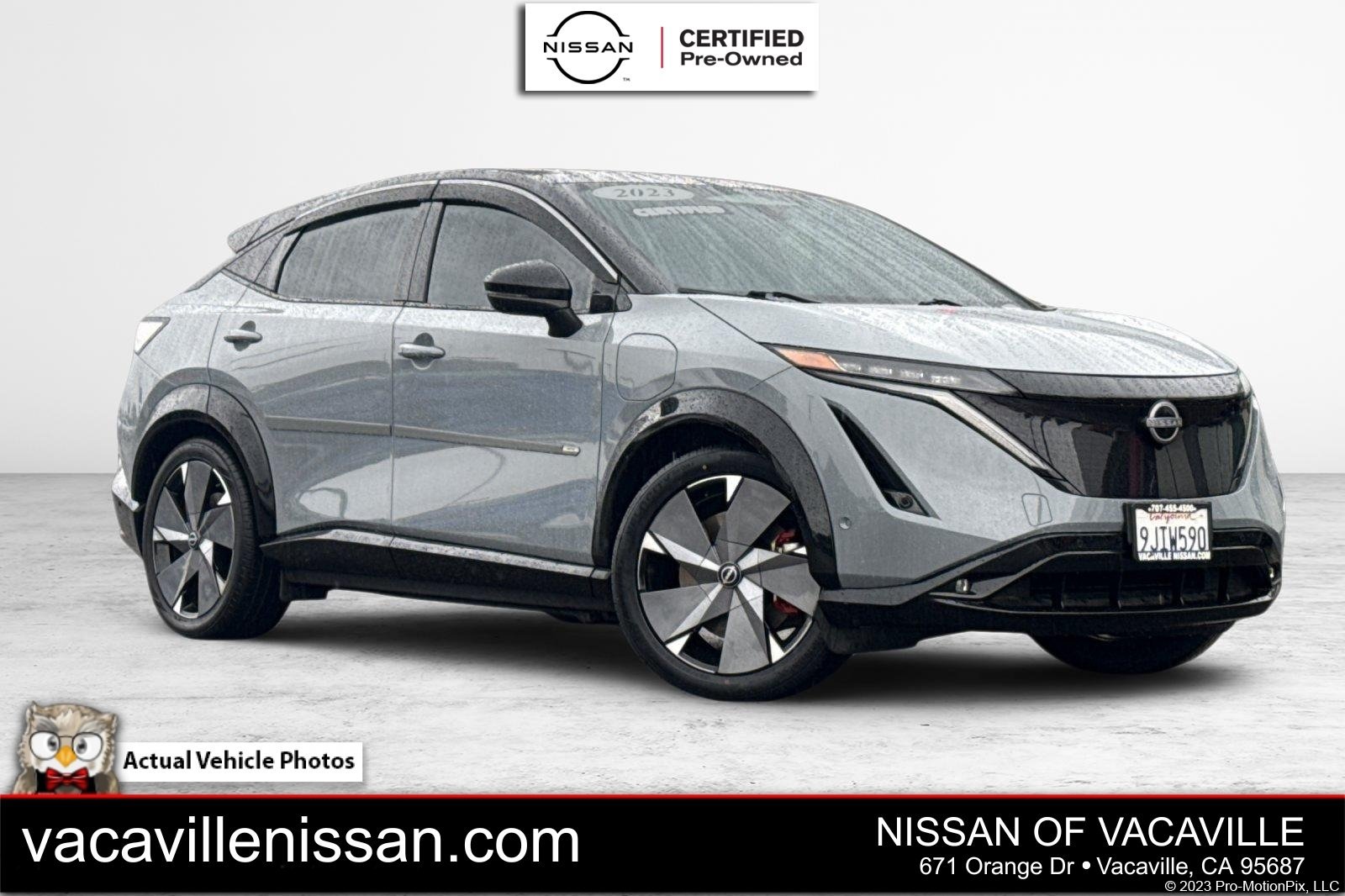 Certified 2023 Nissan Ariya AWD/4WD image 1