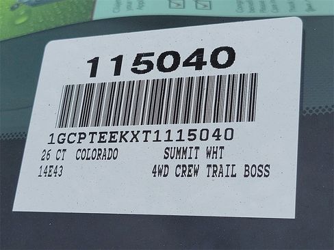 New 2026 Chevrolet Colorado Trail Boss image 23