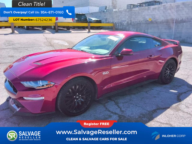 Used 2019 Ford Mustang GT Premium w/ GT Performance Package RWD image 1