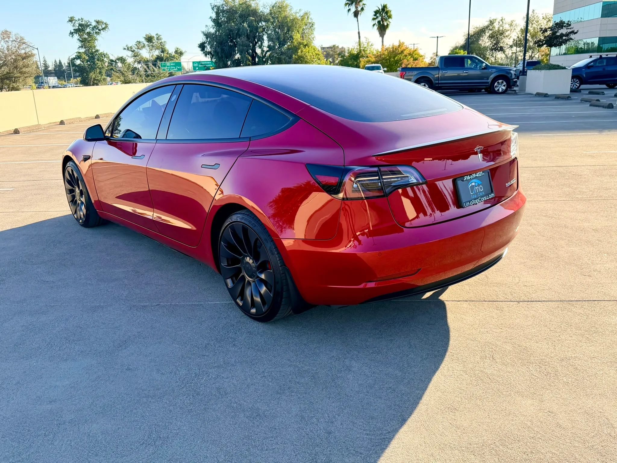 Used 2021 Tesla Model 3 Performance AWD/4WD image 37