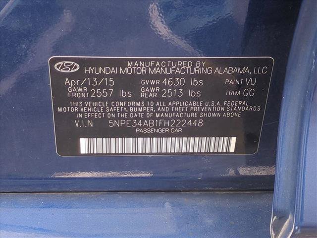 Used 2015 Hyundai Sonata Sport 2.0T FWD image 23