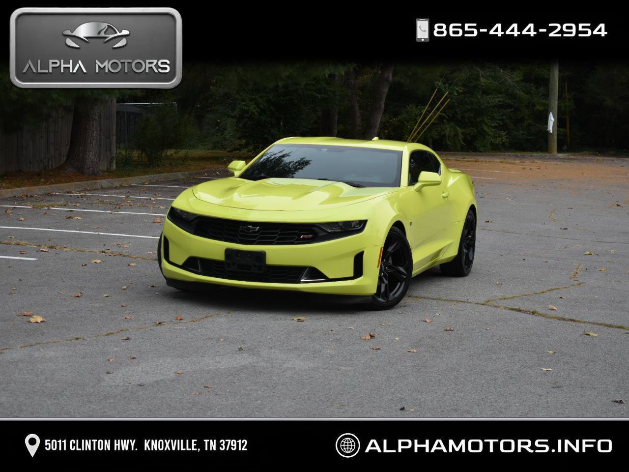 Used 2021 Chevrolet Camaro LT w/ RS Package RWD image 1