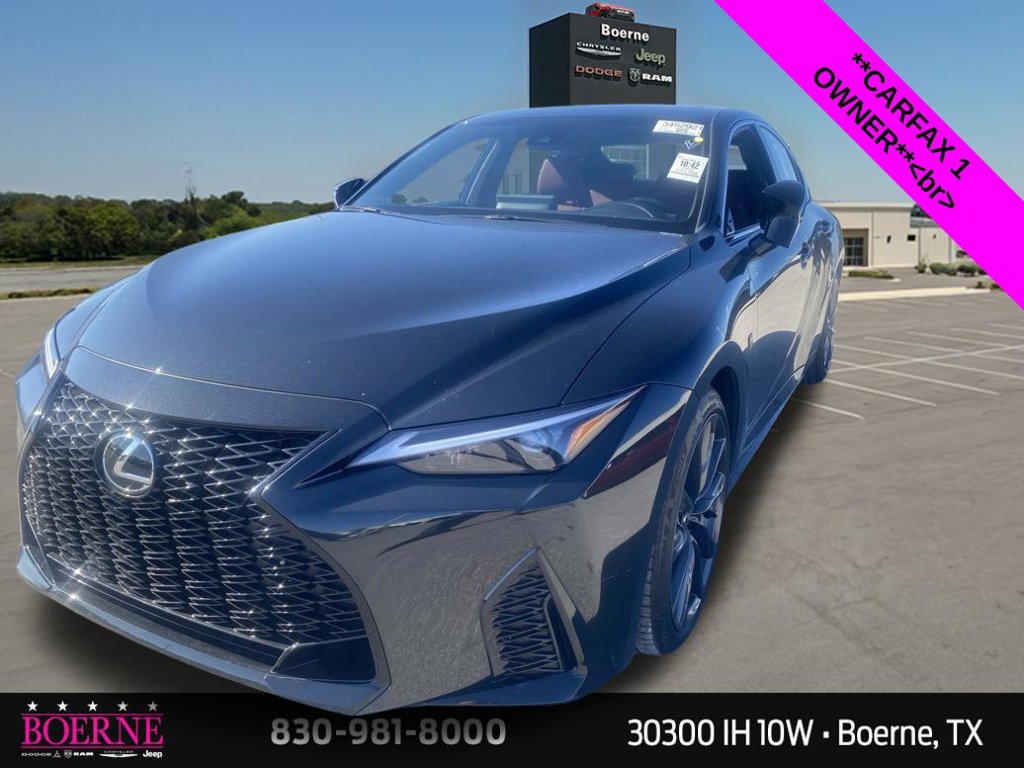 Used 2025 Lexus IS 350 F Sport w/ Accessory Package 2 RWD image 4