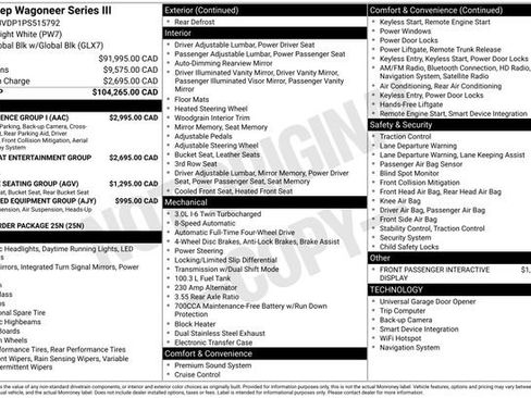 Used 2023 Jeep Wagoneer Series III w/ Convenience Group I image 45