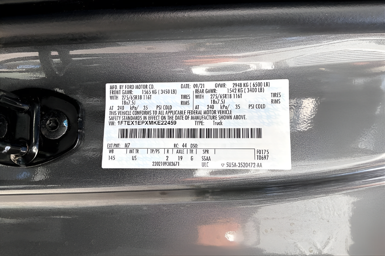 Used 2021 Ford F150 XLT w/ Equipment Group 302A High AWD/4WD image 31