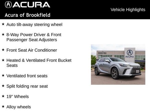Used 2023 Lexus RX 350 Premium w/ Accessory Package AWD/4WD image 20
