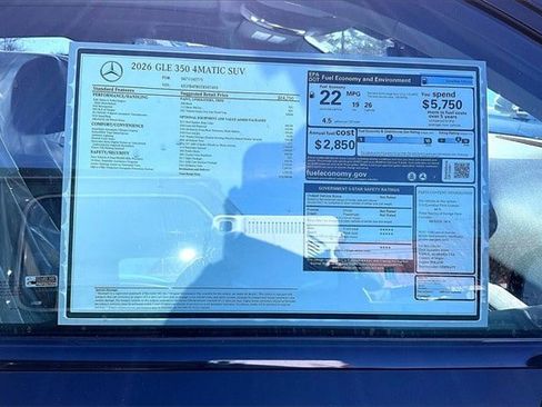 New 2026 Mercedes-Benz GLE 350 GLE 350 4MATIC SUV image 16