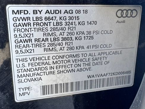Used 2019 Audi Q7 3.0T Prestige w/ Prestige Package AWD/4WD image 42