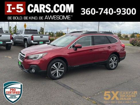Used 2018 Subaru Outback 2.5i Limited AWD/4WD image 1