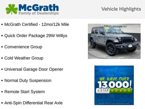 Used 2023 Jeep Wrangler Unlimited w/ Cold Weather Group AWD/4WD image 6