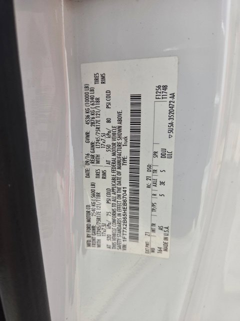 Used 2017 Ford F250 XL w/ Power Equipment Group AWD/4WD image 8