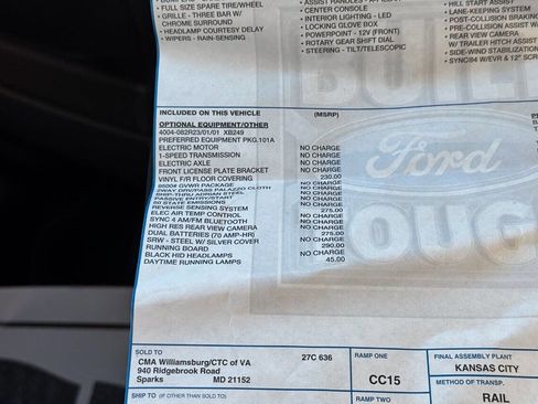 Used 2024 Ford E-Transit Low Roof image 45