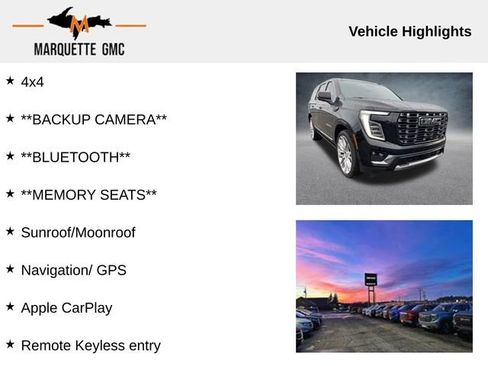 Used 2025 GMC Yukon Denali Ultimate AWD/4WD image 3