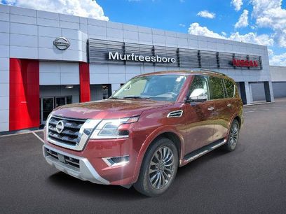 Certified 2023 Nissan Armada Platinum w/ Captain's Chairs Package