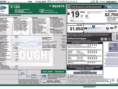 Used 2022 Ford F150 Lariat AWD/4WD image 3