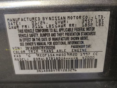 Used 2024 Nissan Sentra S FWD image 33