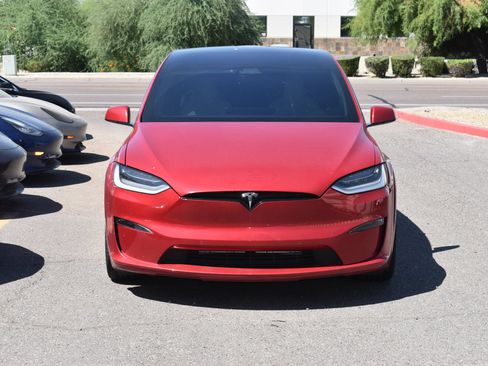 Used 2021 Tesla Model X Long Range AWD/4WD image 3