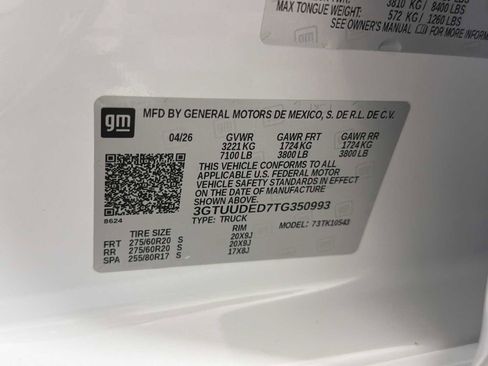 New 2026 GMC Sierra 1500 SLT w/ X31 Off-Road Package AWD/4WD image 29