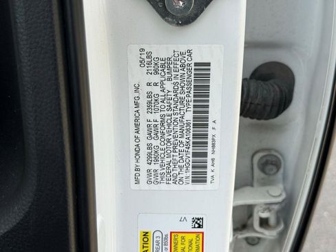 Used 2019 Honda Accord EX image 51