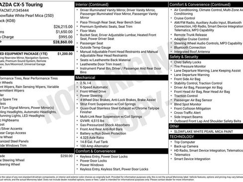 Used 2018 MAZDA CX-5 Touring w/ Preferred Equipment Package image 16