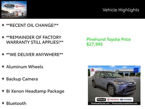 Used 2025 Toyota Corolla Cross AWD Hybrid image 20