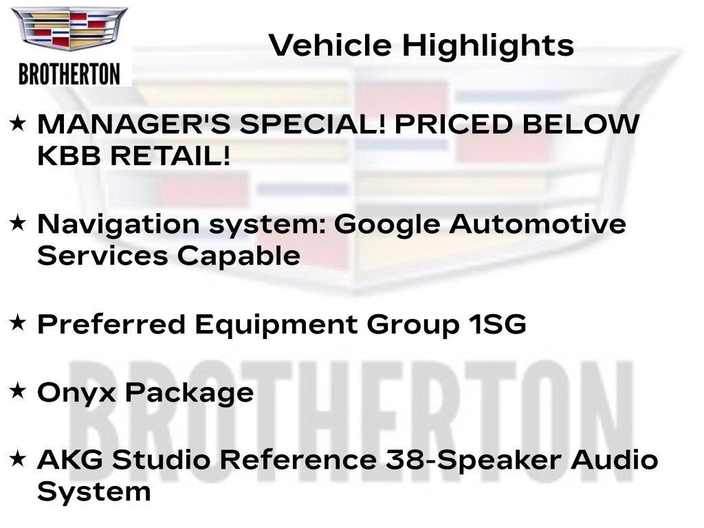 Certified 2025 Cadillac Escalade IQ Sport 2 w/ LPO, ONYX Package AWD/4WD image 6